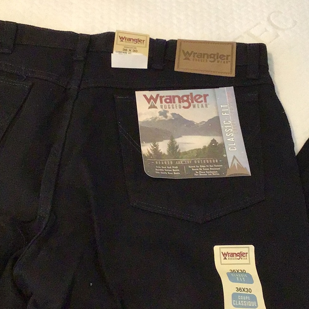 Wrangler Black Jeans